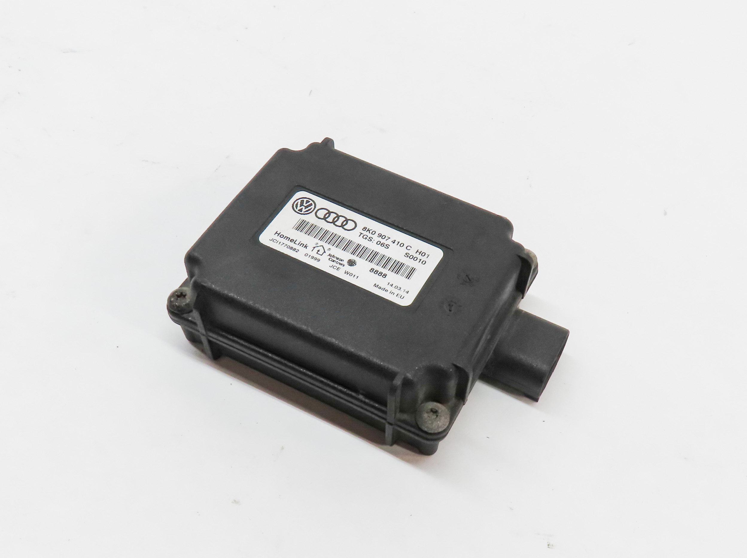 2008-2012 AUDI A4 S4 A5 Q5 Q7 (B8 8K 8T 8R 4L) HOMELINK GARAGE DOOR GATE MODULE — exact item pictured